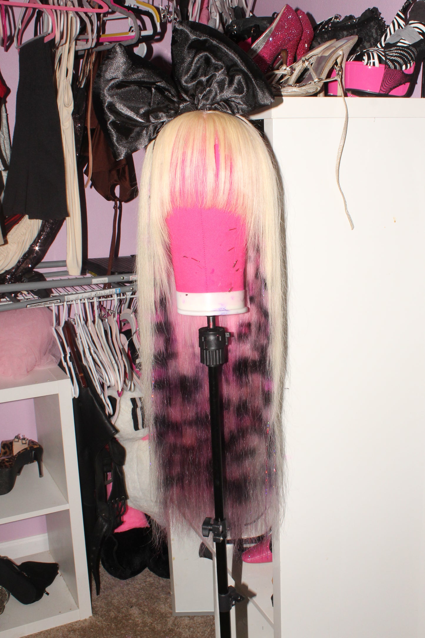 Pink Scene Leopard Underlayer (22-30in)